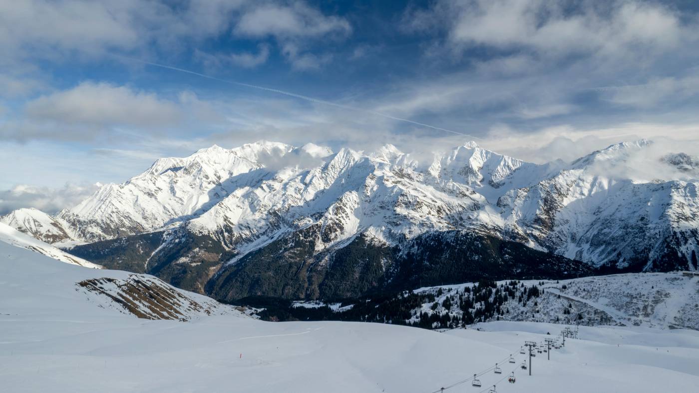 Alpe d'Huez ski slopes